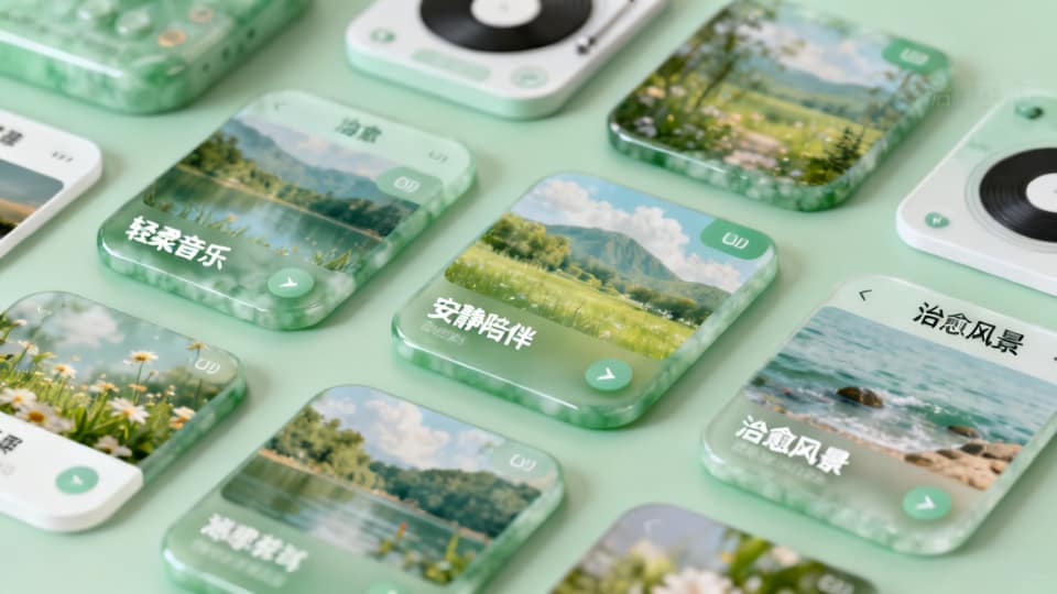 温柔分类界面